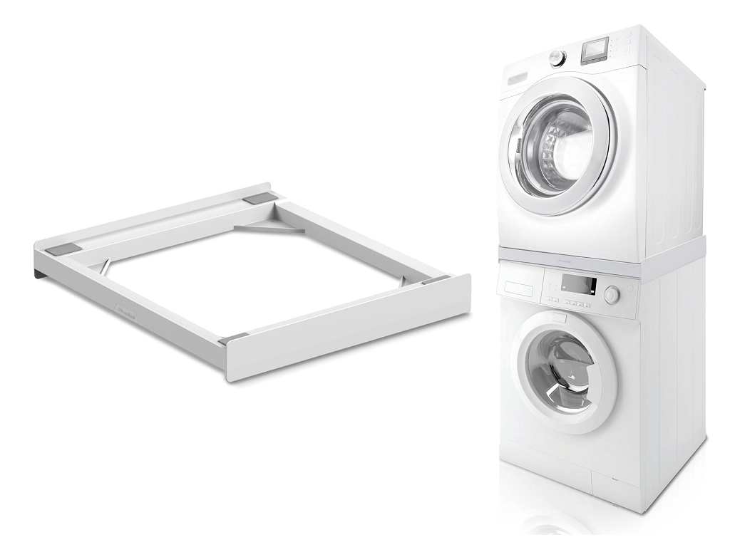 kit di sovrapposizione per lavatrice e asciugatrice base torre style l60 meliconi.png Kit di Sovrapposizione per Lavatrice e Asciugatrice Base Torre Style L60 | Meliconi - immagine 1
